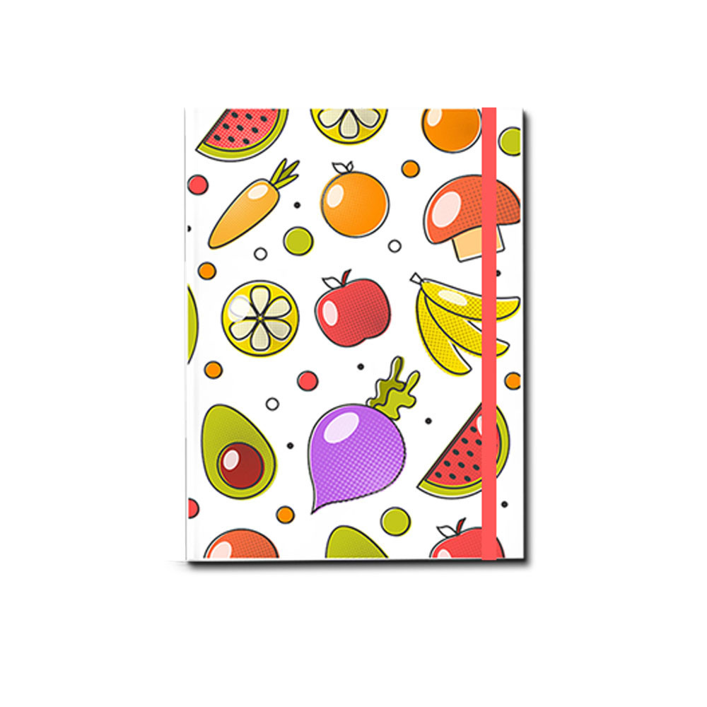 PaperClub Fruit Fusion Printed Designer Hard Bound Ruled (192 Pages) Personal and Office Notebooks & Diary A5 | 53331 Just in 195 Rs.