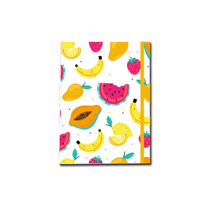 PaperClub Fruit Fusion Printed Designer Hard Bound Ruled (192 Pages) Personal and Office Notebooks & Diary A5 | 53331 Just in 195 Rs.